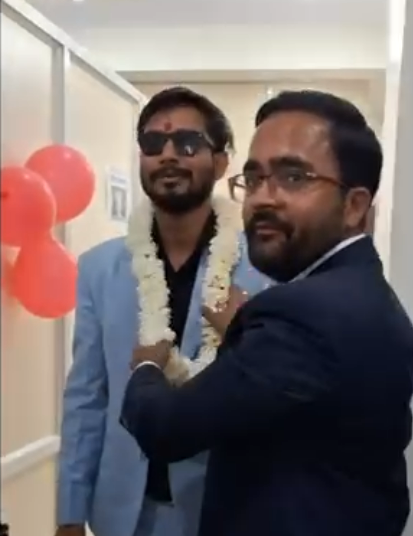 Nirmal Saini Level Celebration